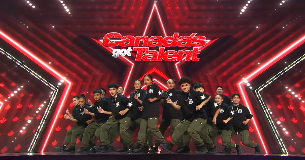 GRVMNT's dance routine on CGT