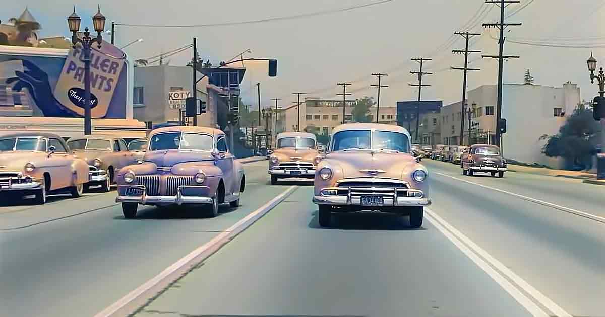 California in the 1950s