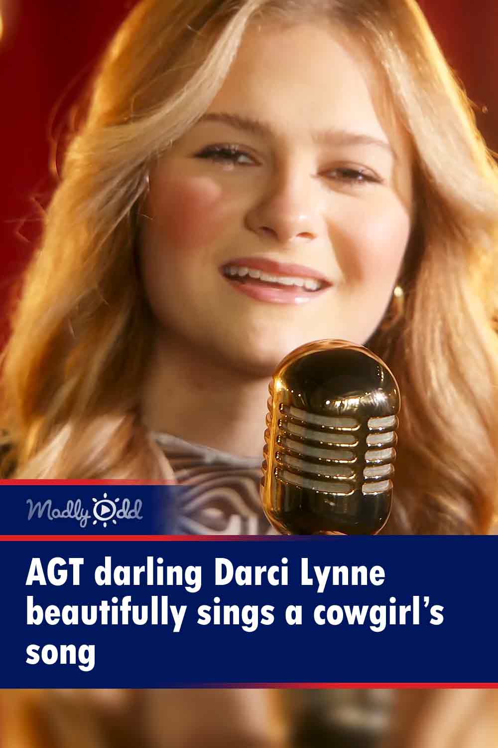 AGT darling Darci Lynne beautifully sings a cowgirl’s song
