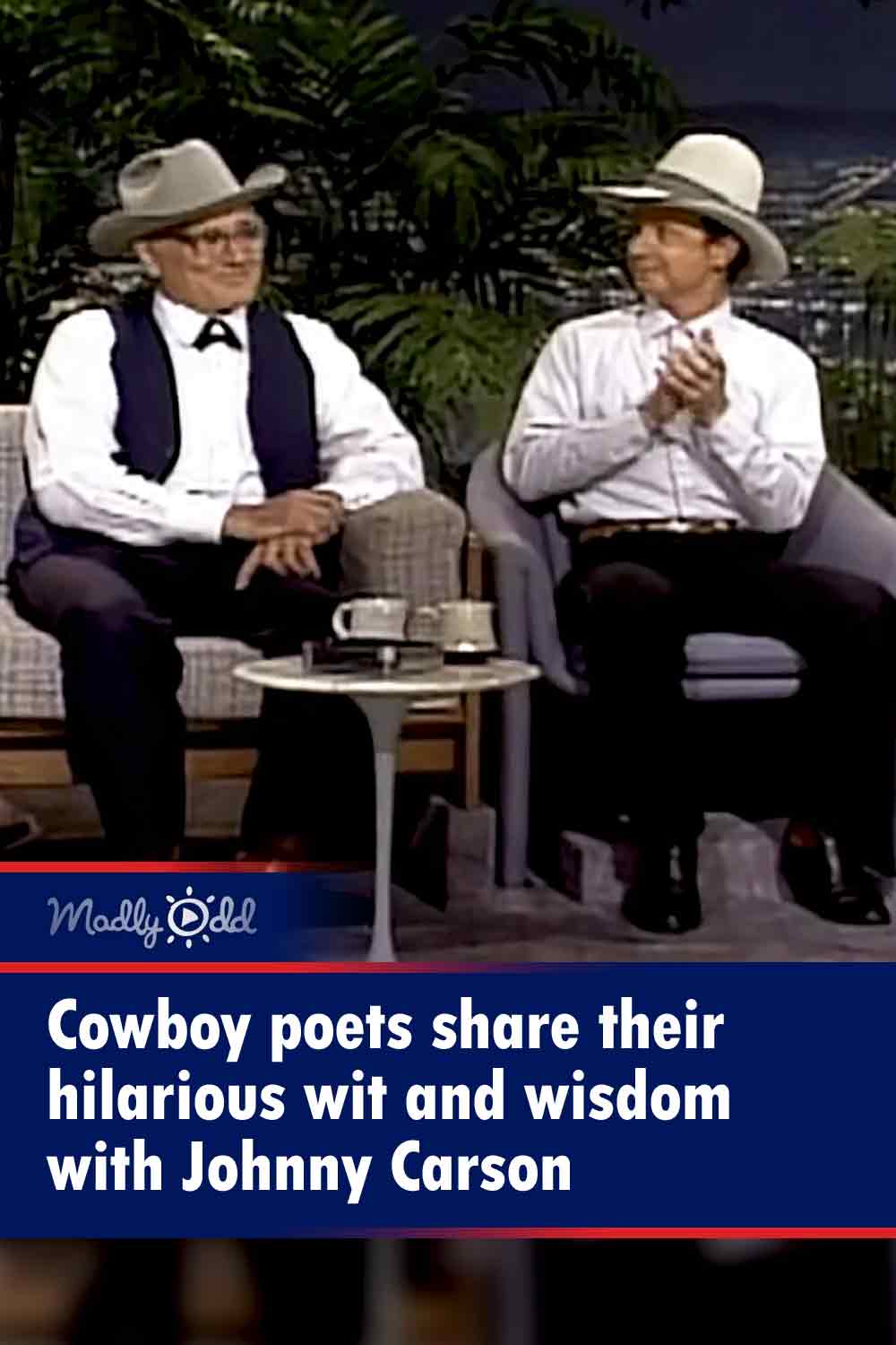 Cowboy poets share their hilarious wit and wisdom with Johnny Carson