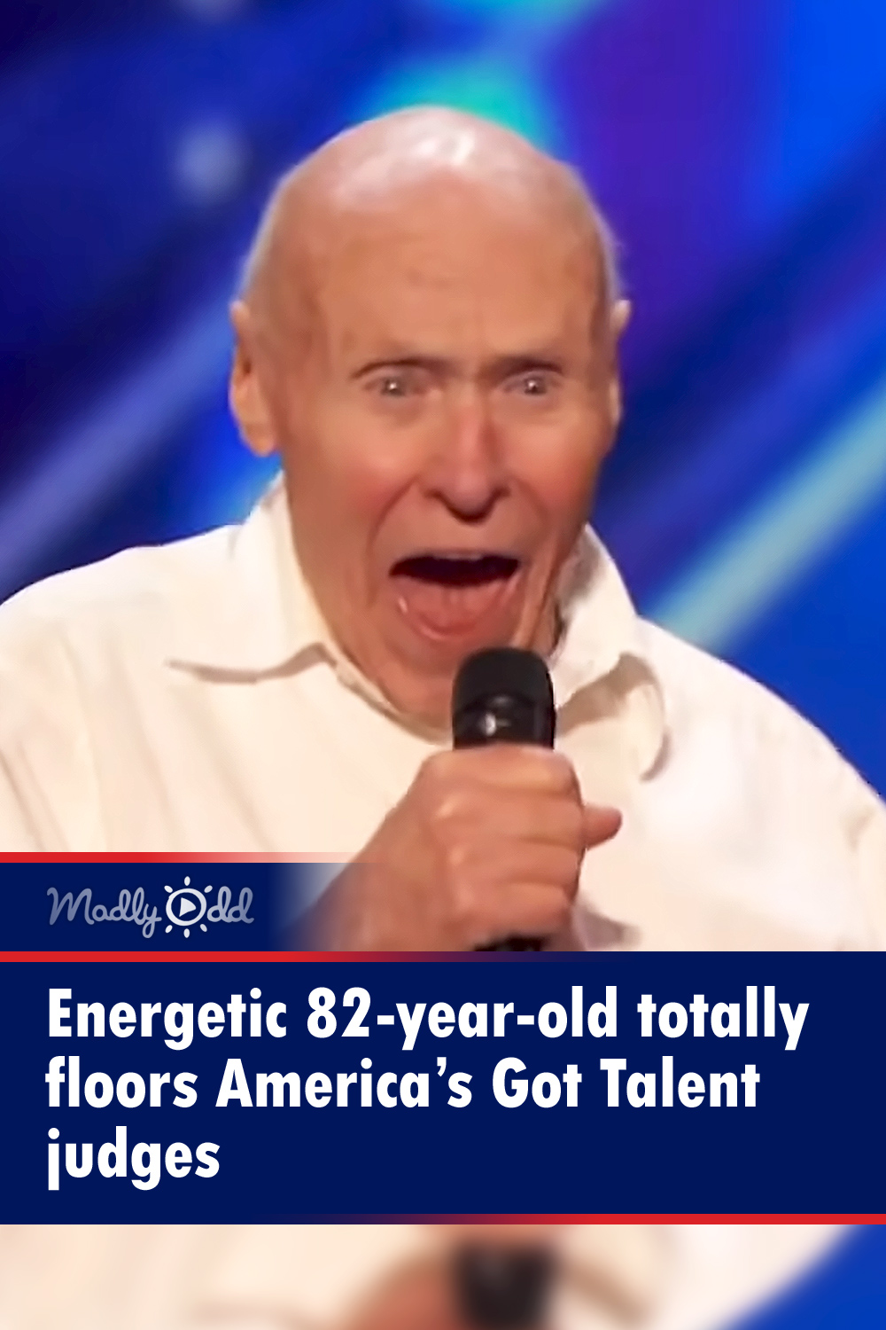 Energetic 82-year-old totally floors America’s Got Talent judges