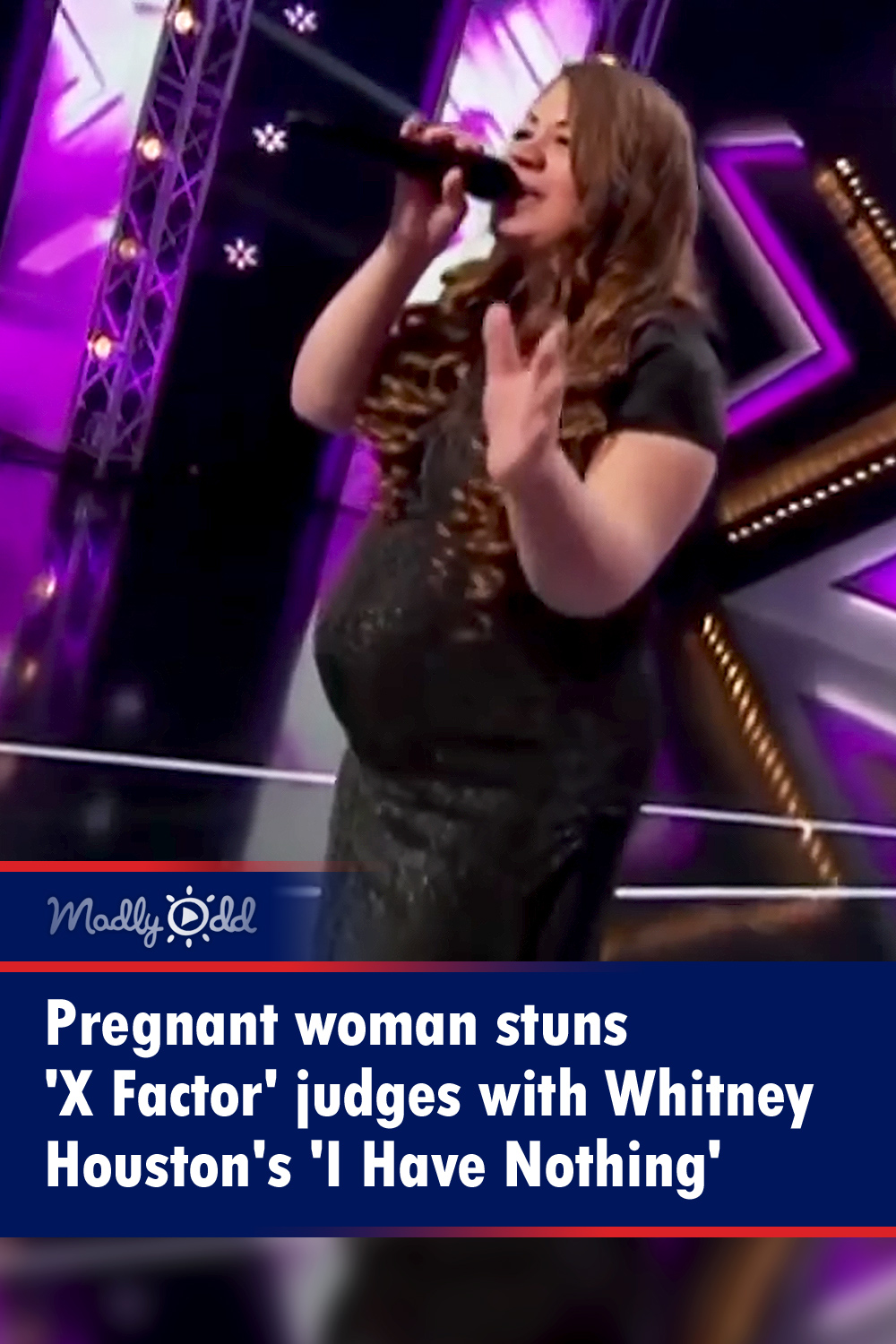 Pregnant woman stuns \'X Factor\' judges with Whitney Houston\'s \'I Have Nothing\'