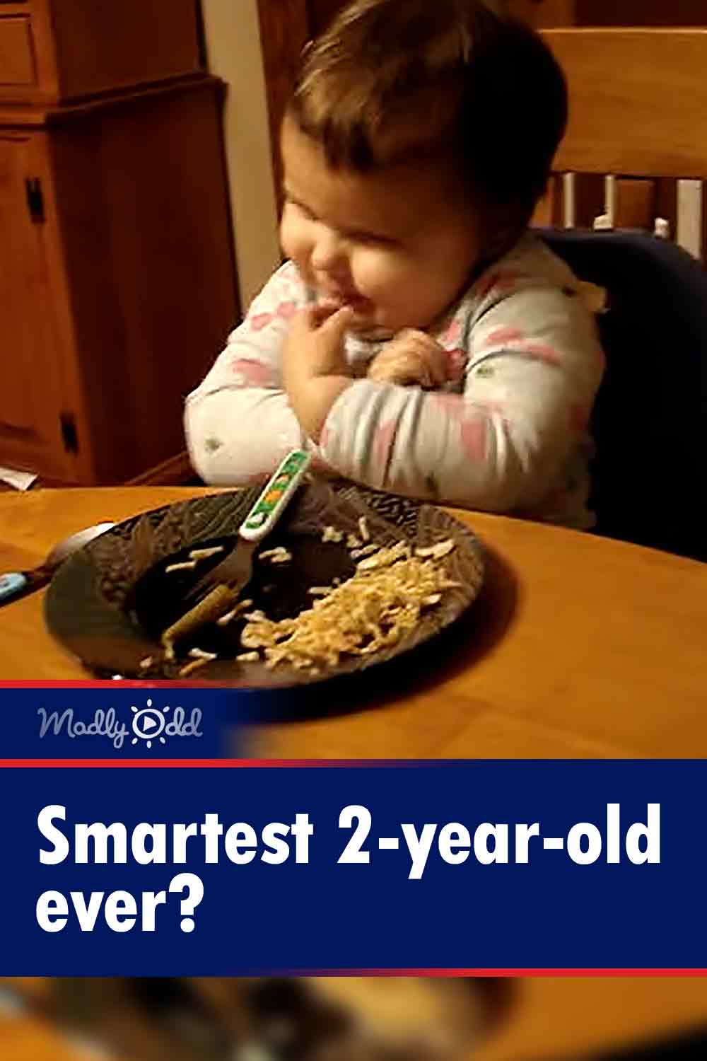 Smartest 2-year-old ever?