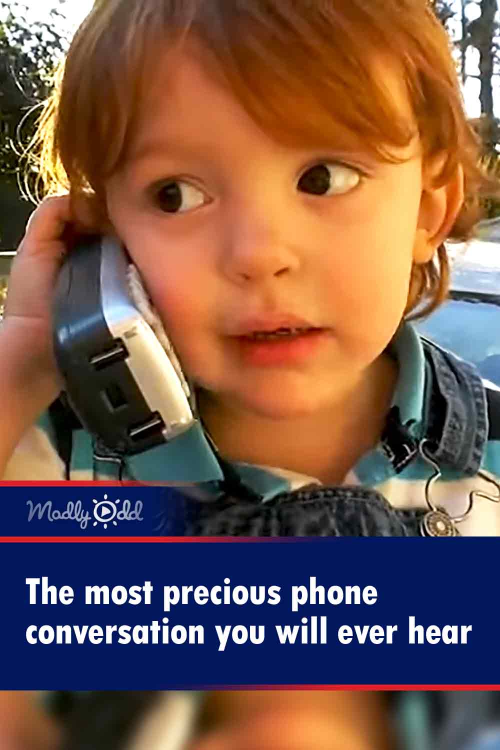 The most precious phone conversation you will ever hear