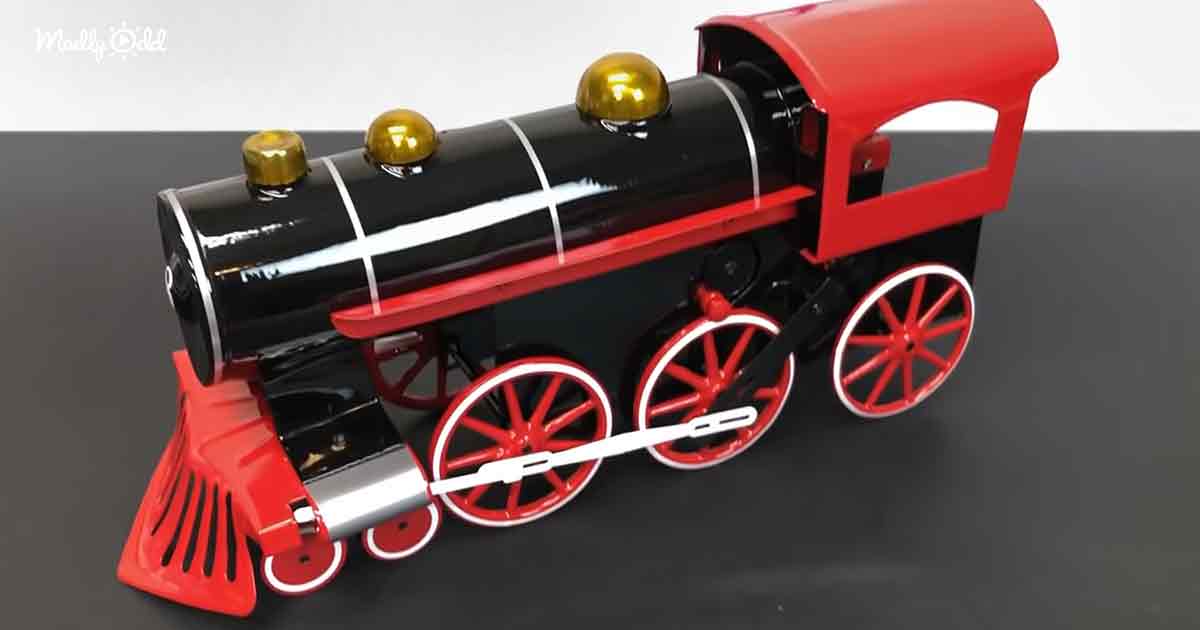 Antique toy train