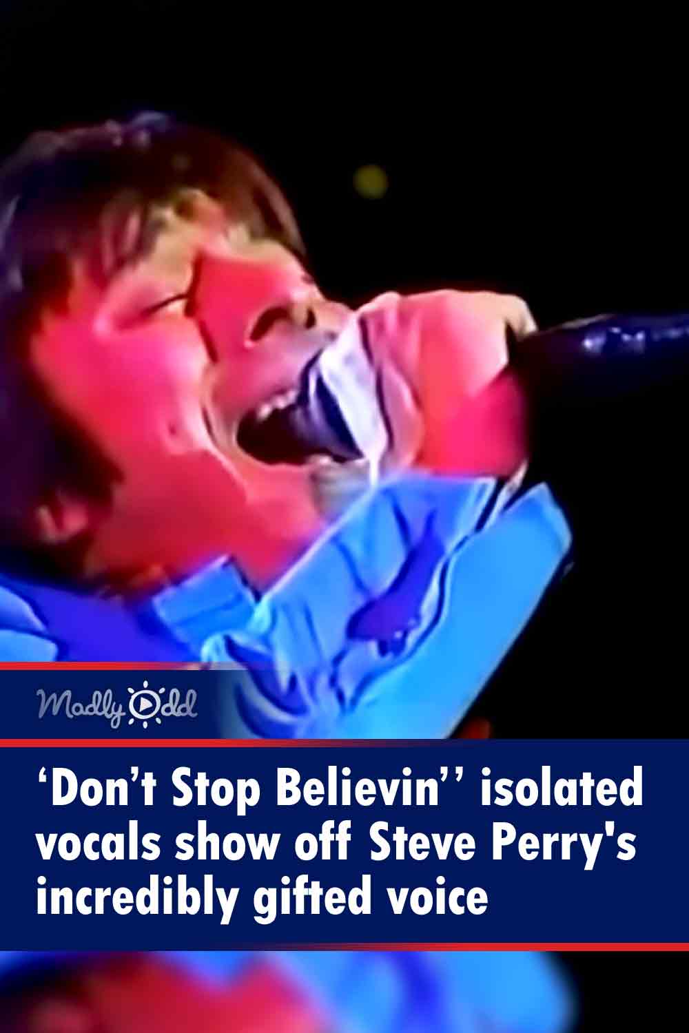 ‘Don’t Stop Believin’’ isolated vocals show off Steve Perry\'s incredibly gifted voice