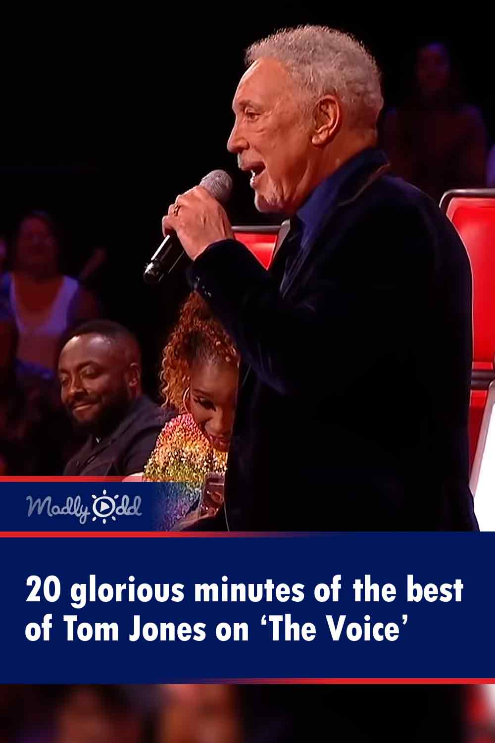 20 glorious minutes of the best of Tom Jones on ‘The Voice’