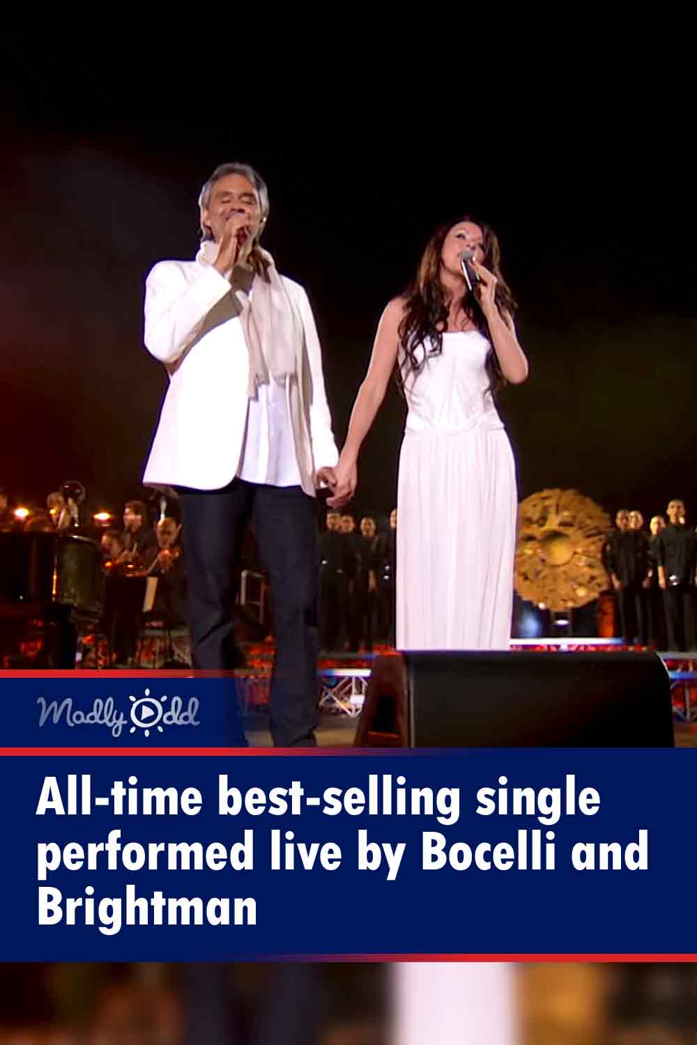 All-time best-selling single performed live by Bocelli and Brightman