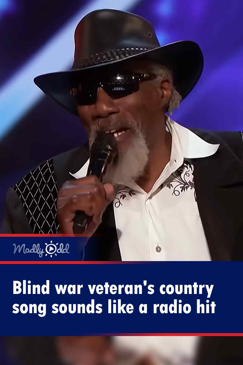 Blind war veteran\'s country song sounds like a radio hit