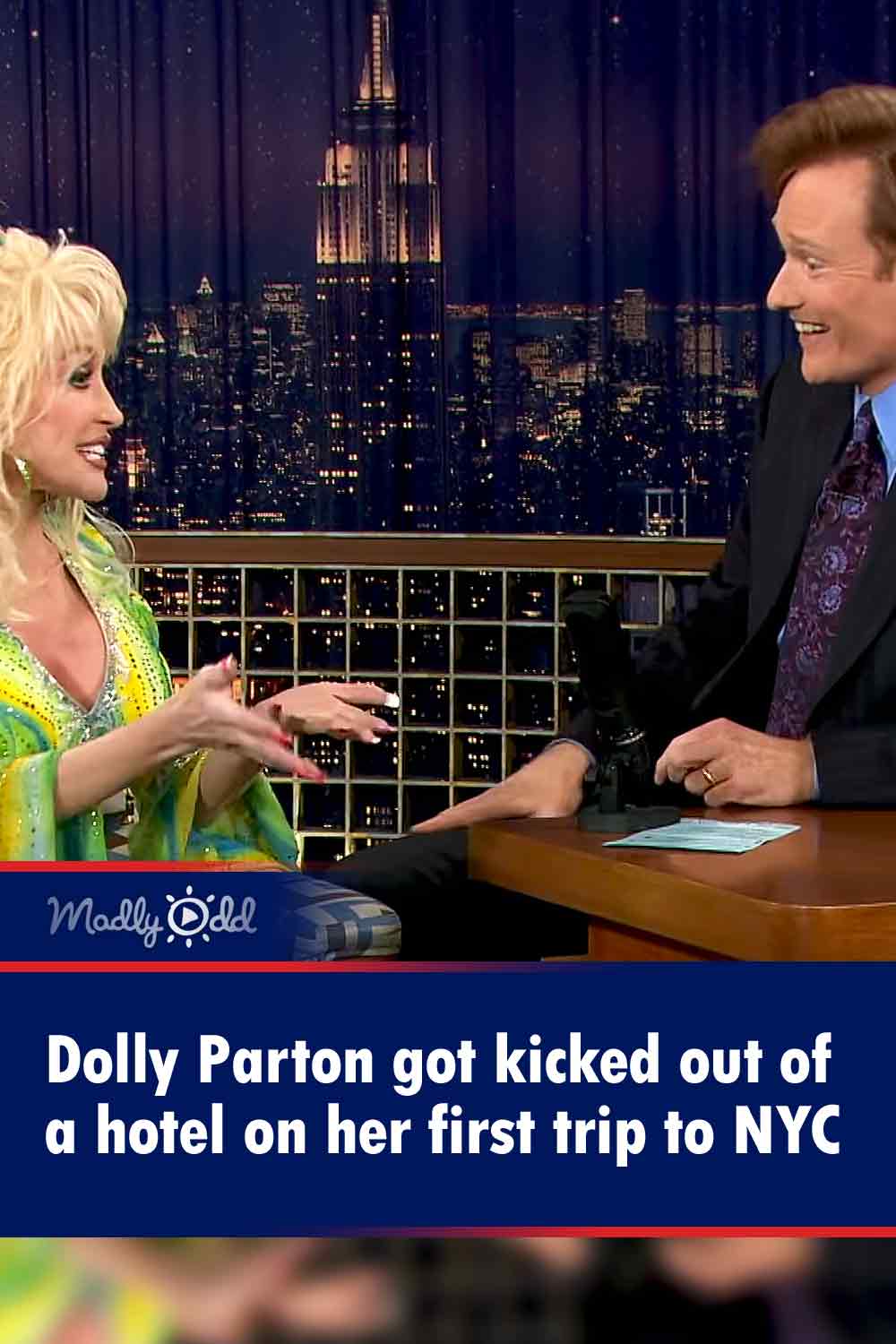 Dolly Parton got kicked out of a hotel on her first trip to NYC