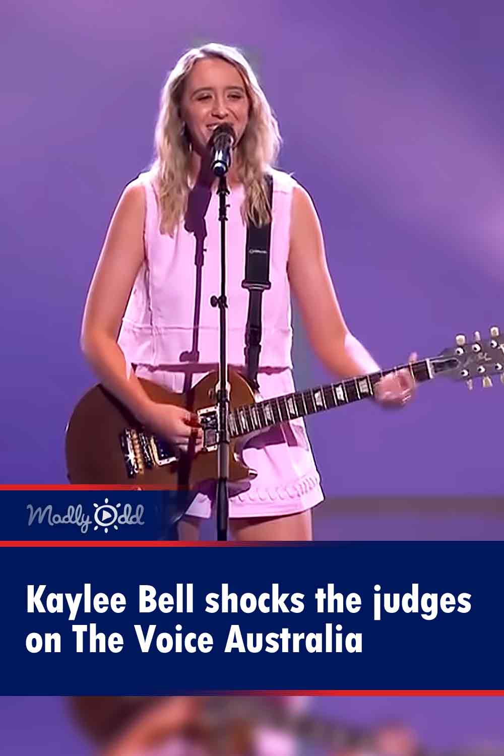 Kaylee Bell shocks the judges on The Voice Australia