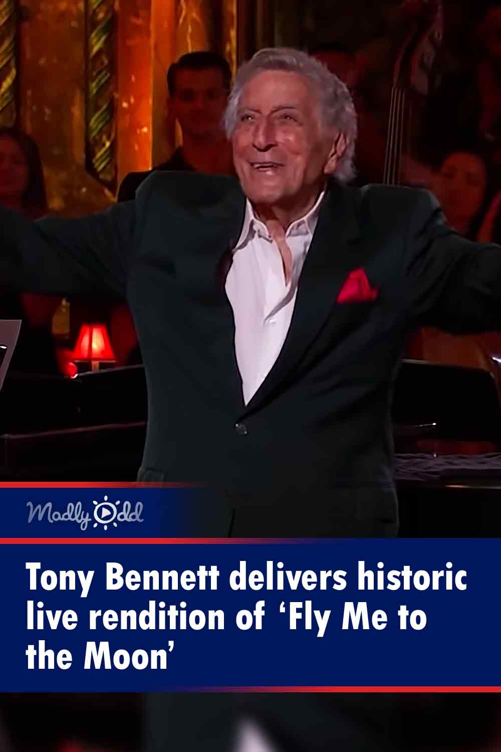 Tony Bennett delivers historic live rendition of ‘Fly Me to the Moon’