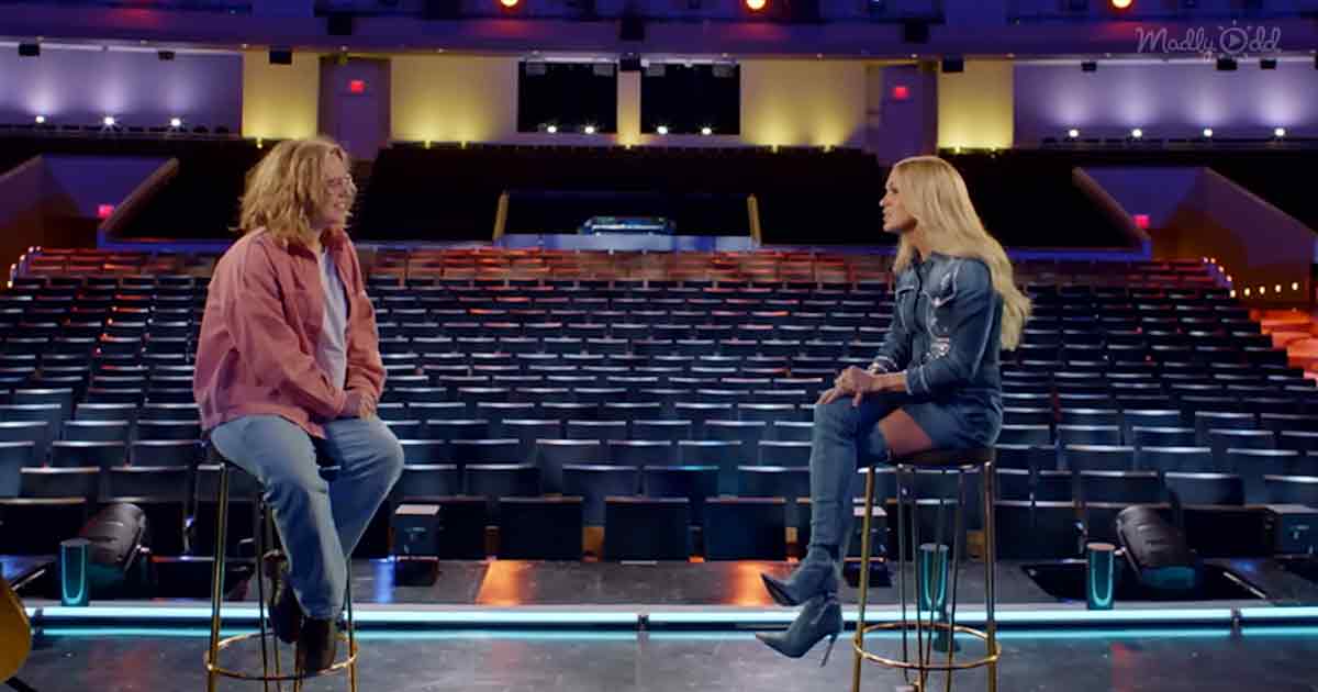 Leah Marlene and Carrie Underwoodon American Idol