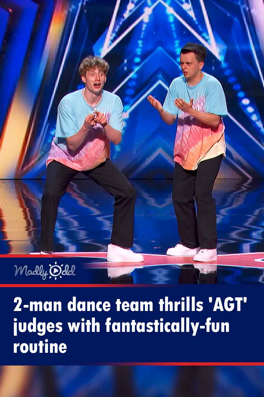 2-man dance team thrills \'AGT\' judges with fantastically-fun routine