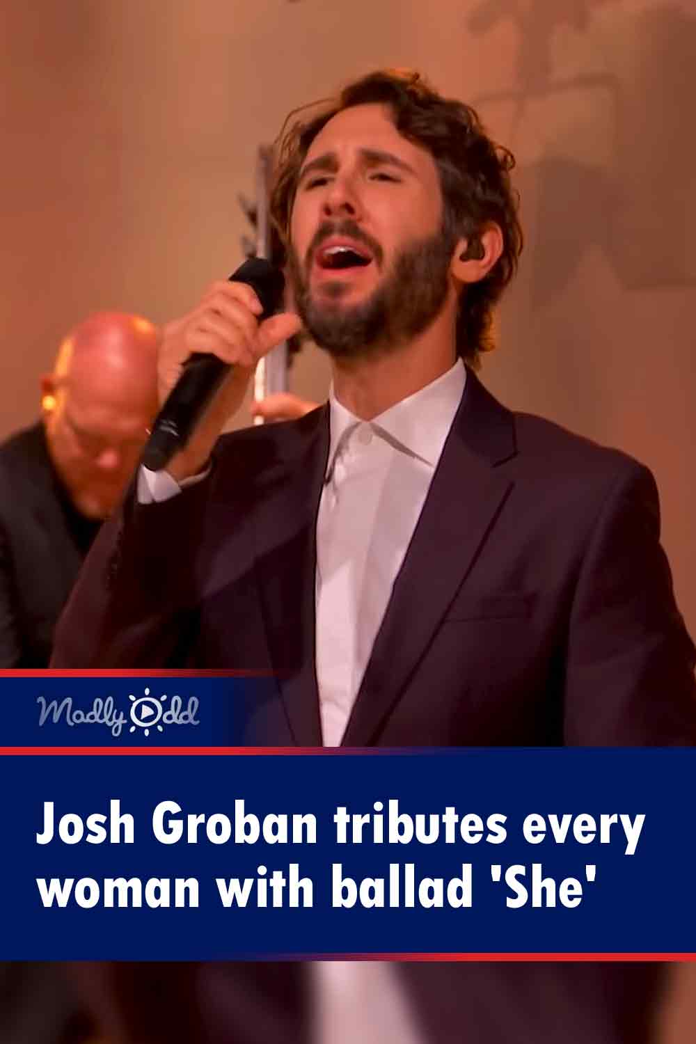 Josh Groban tributes every woman with ballad \'She\'