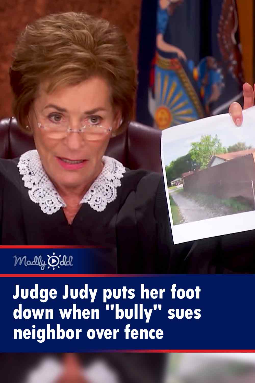 Judge Judy puts her foot down when \