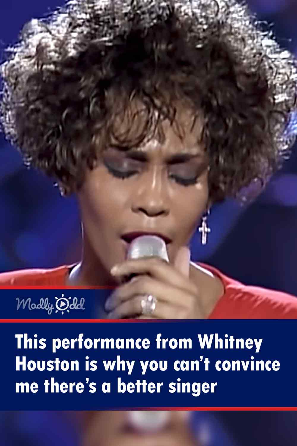 Whitney Houston welcomed back United States soldiers returning from the Gulf War in style