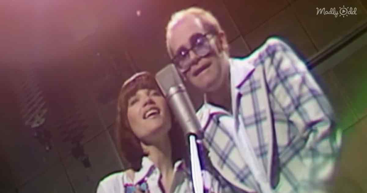 Elton John and Kiki Dee