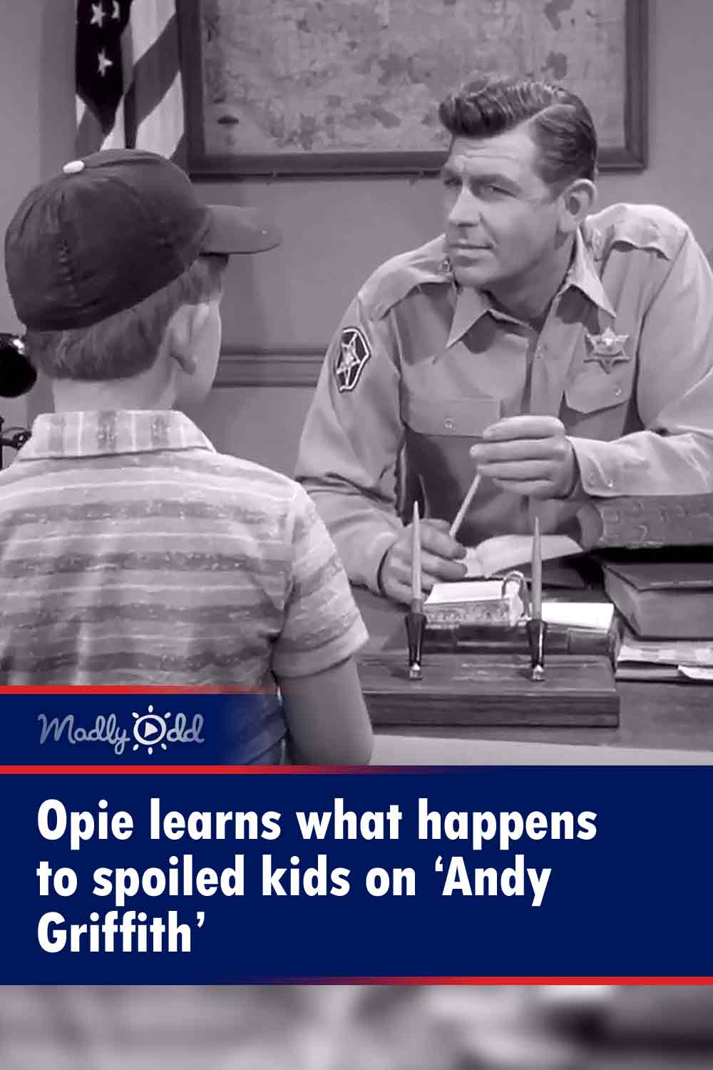 Opie learns what happens to spoiled kids on ‘Andy Griffith’