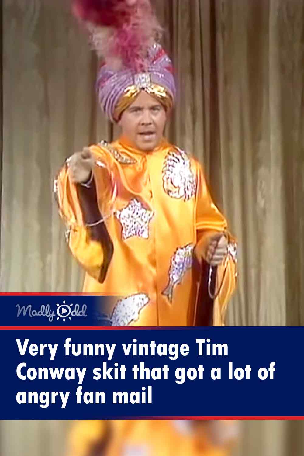 Very funny vintage Tim Conway skit that got a lot of angry fan mail