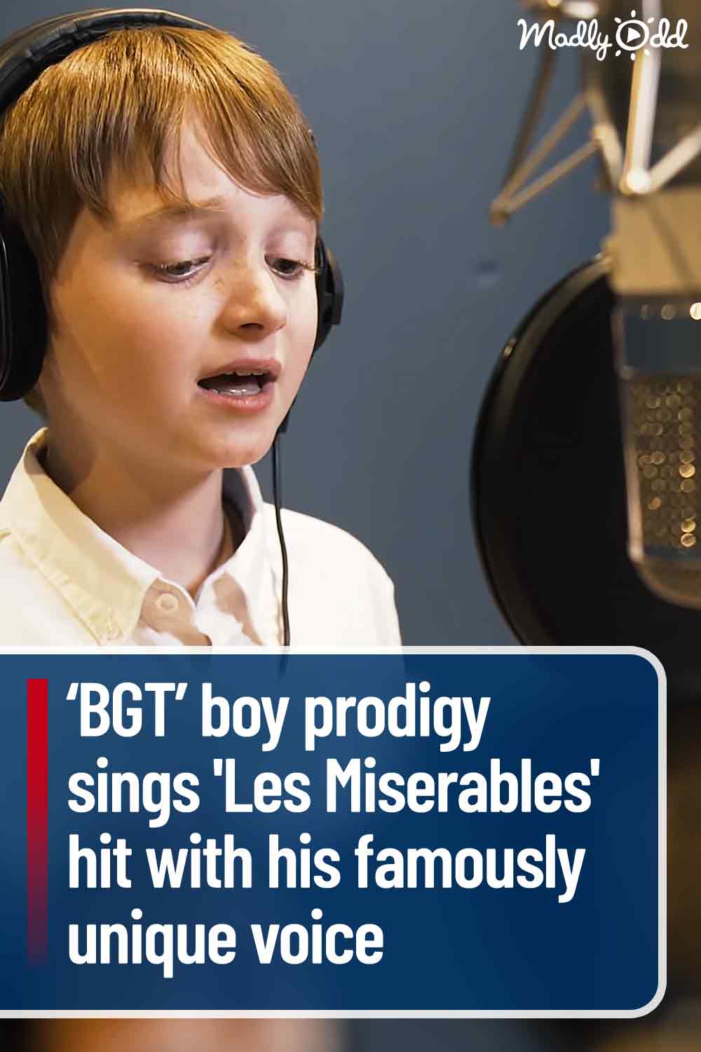 ‘BGT’ boy prodigy sings \'Les Miserables\' hit with his famously unique voice