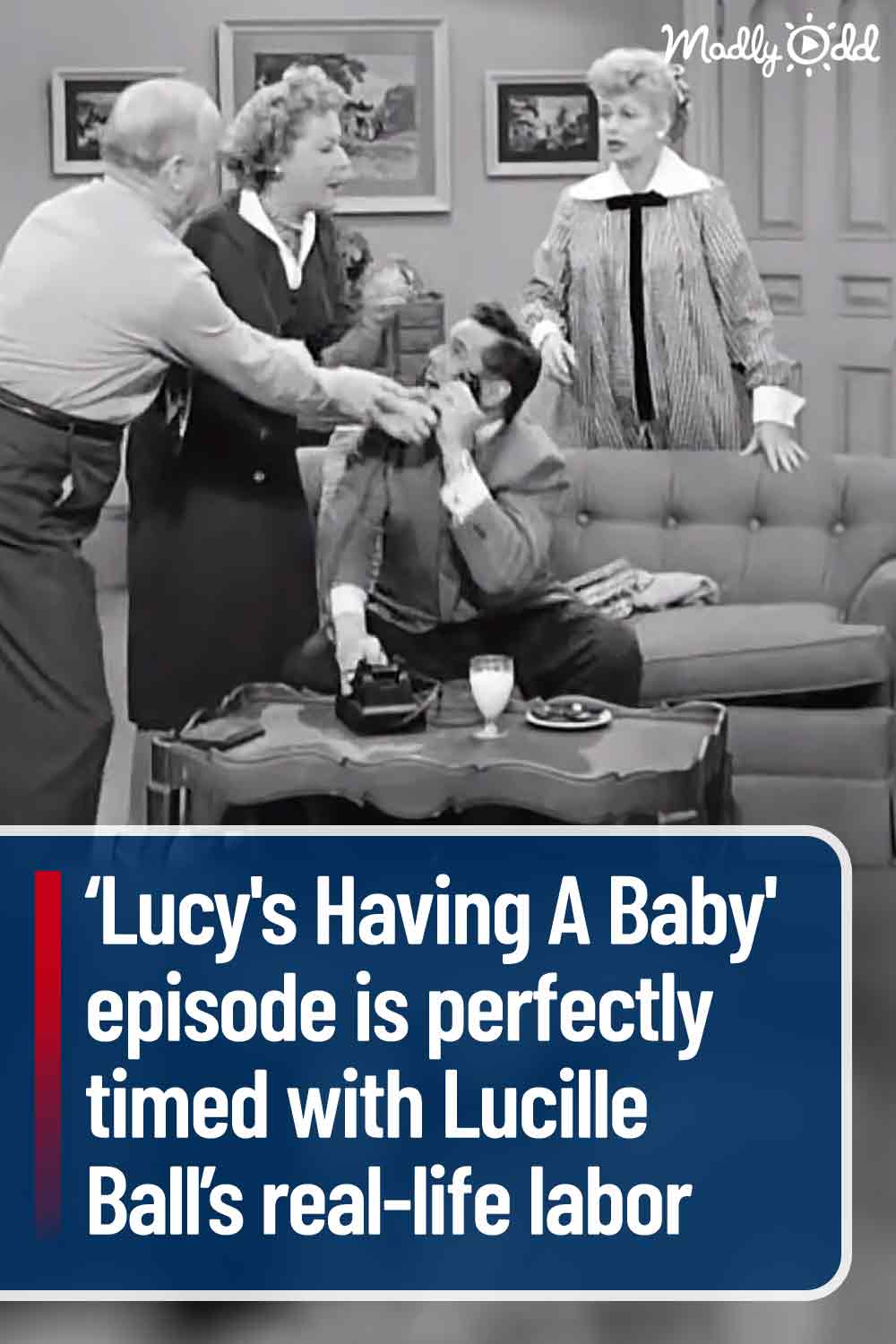 ‘Lucy\'s Having A Baby\' episode is perfectly timed with Lucille Ball’s real-life labor