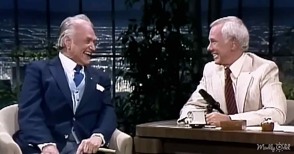 Red Skelton and Johnny Carson