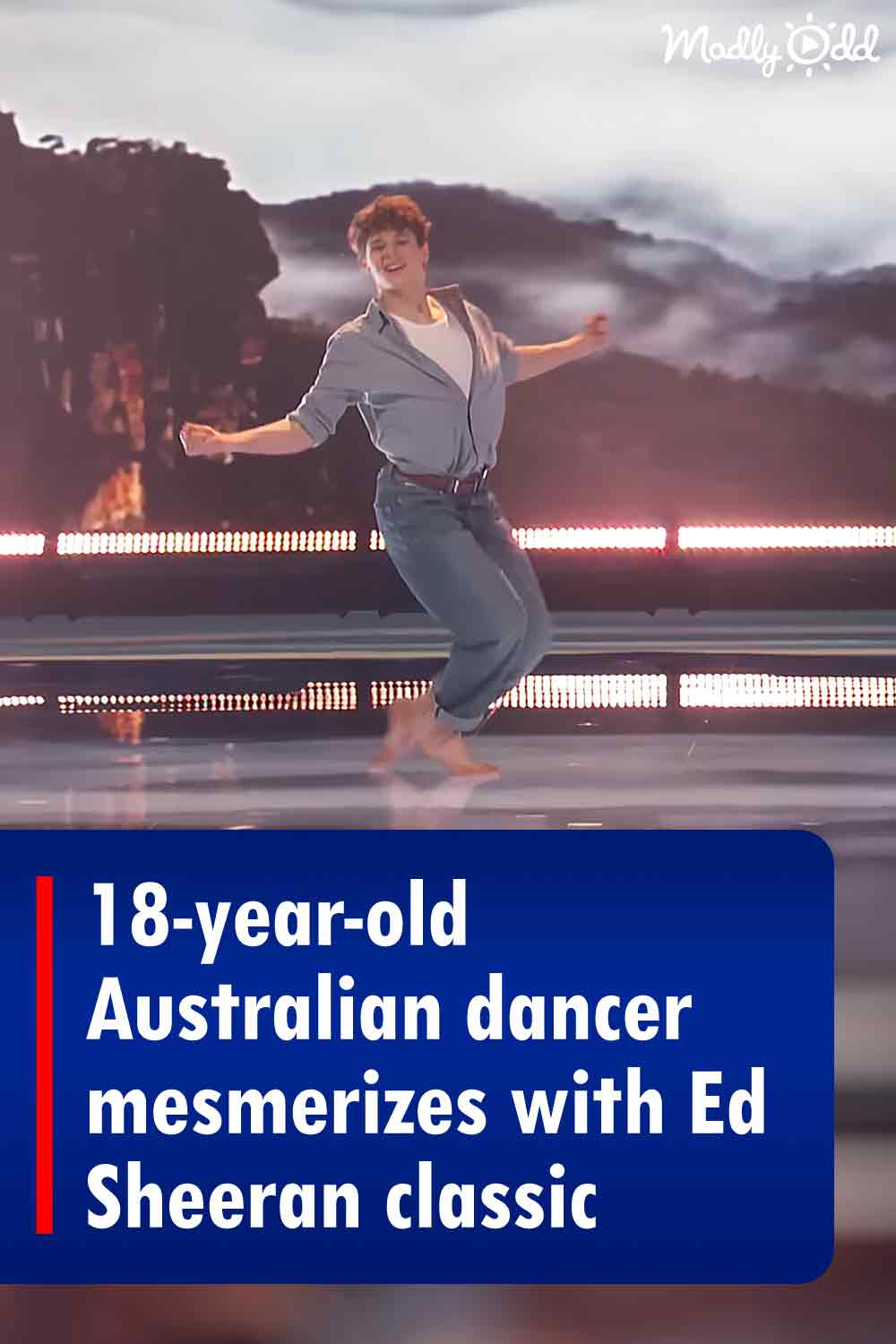18-year-old Australian dancer mesmerizes with Ed Sheeran classic