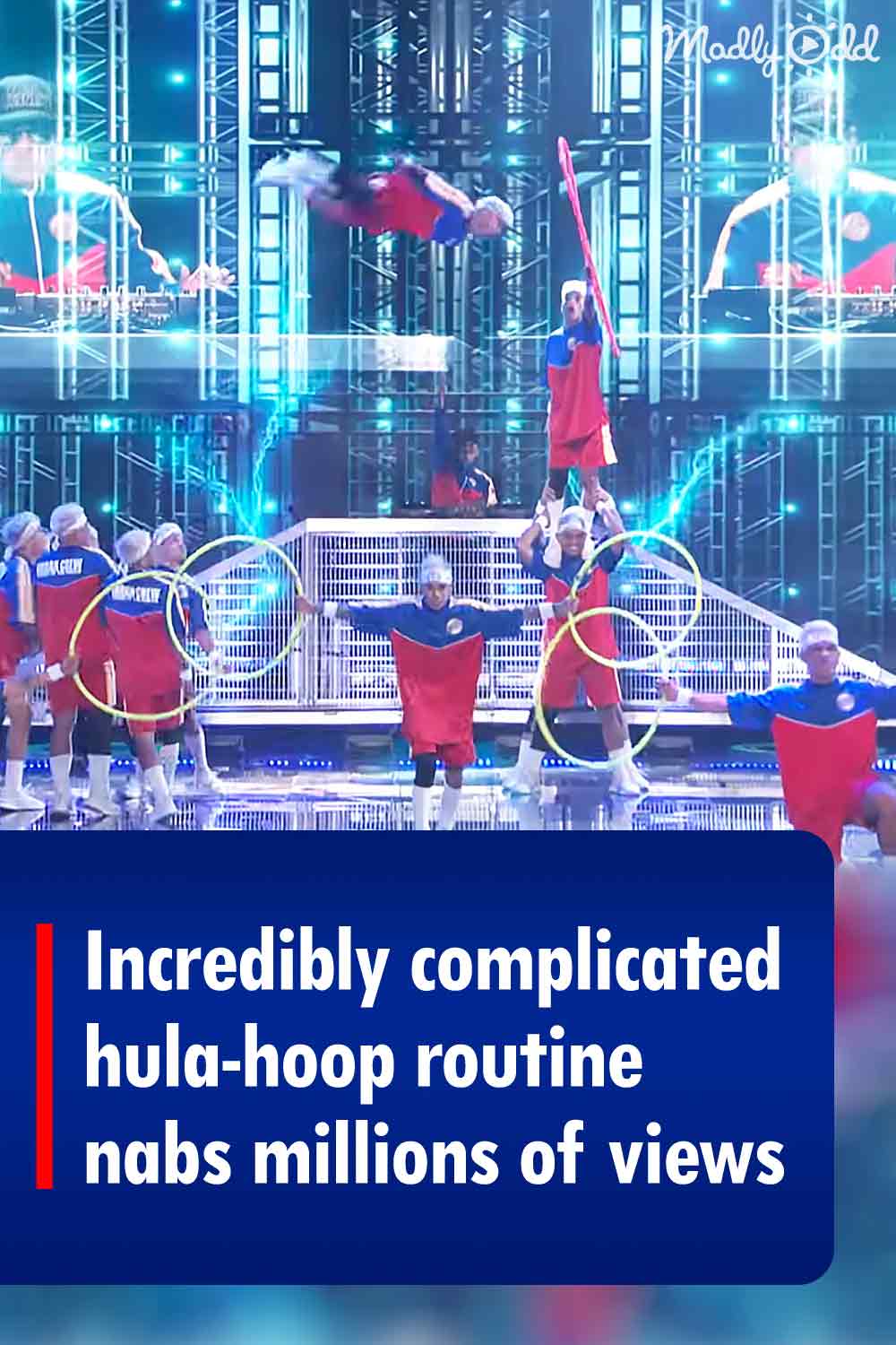 Incredibly complicated hula-hoop routine nabs millions of views
