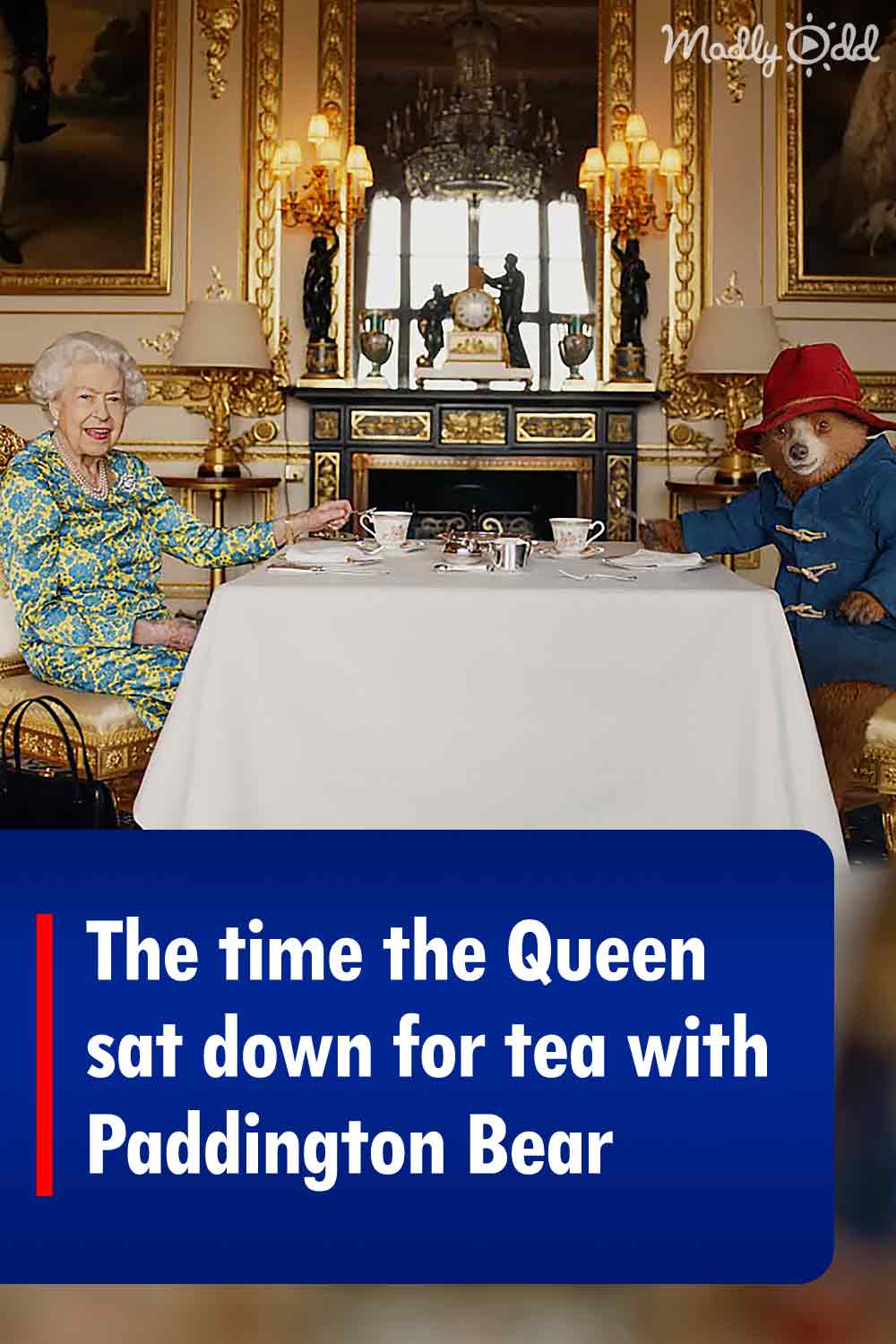 The time the Queen sat down for tea with Paddington Bear