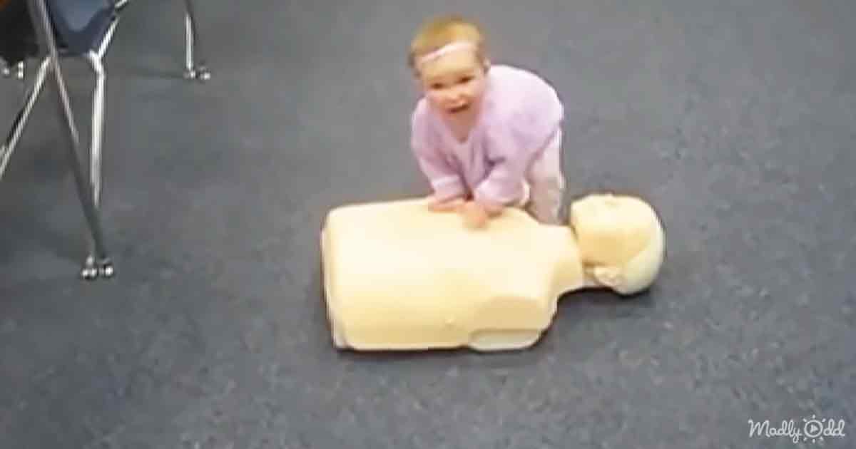 CPR-trained baby