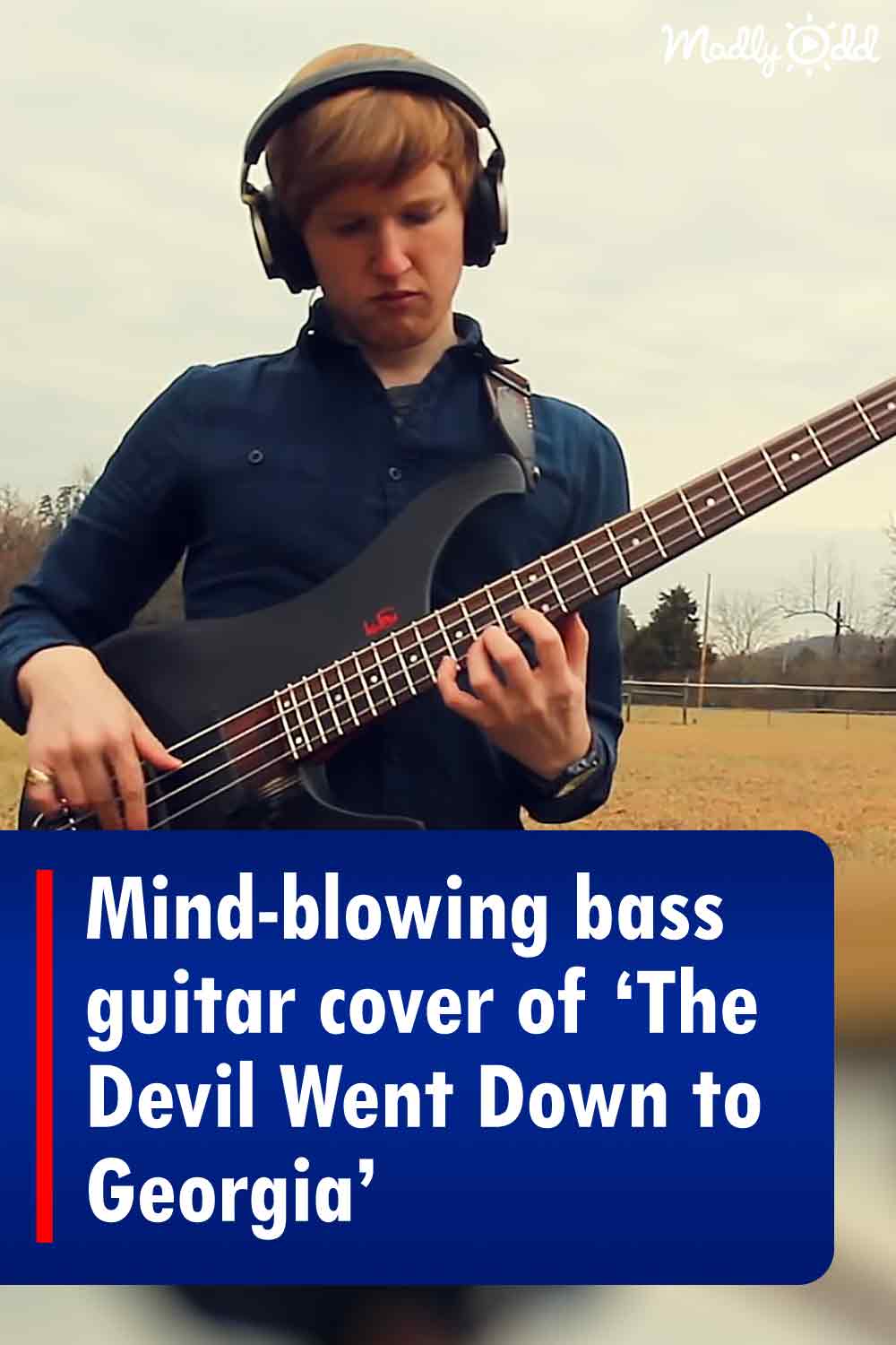 Mind-blowing bass guitar cover of ‘The Devil Went Down to Georgia’