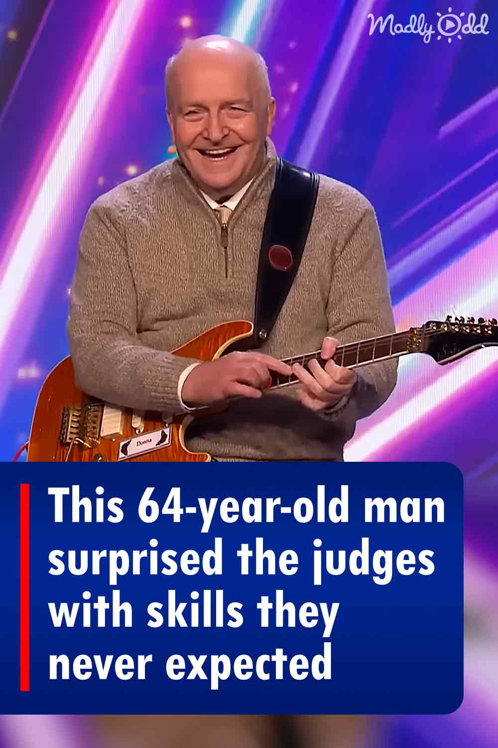This 64-year-old man surprised the judges with skills they never expected