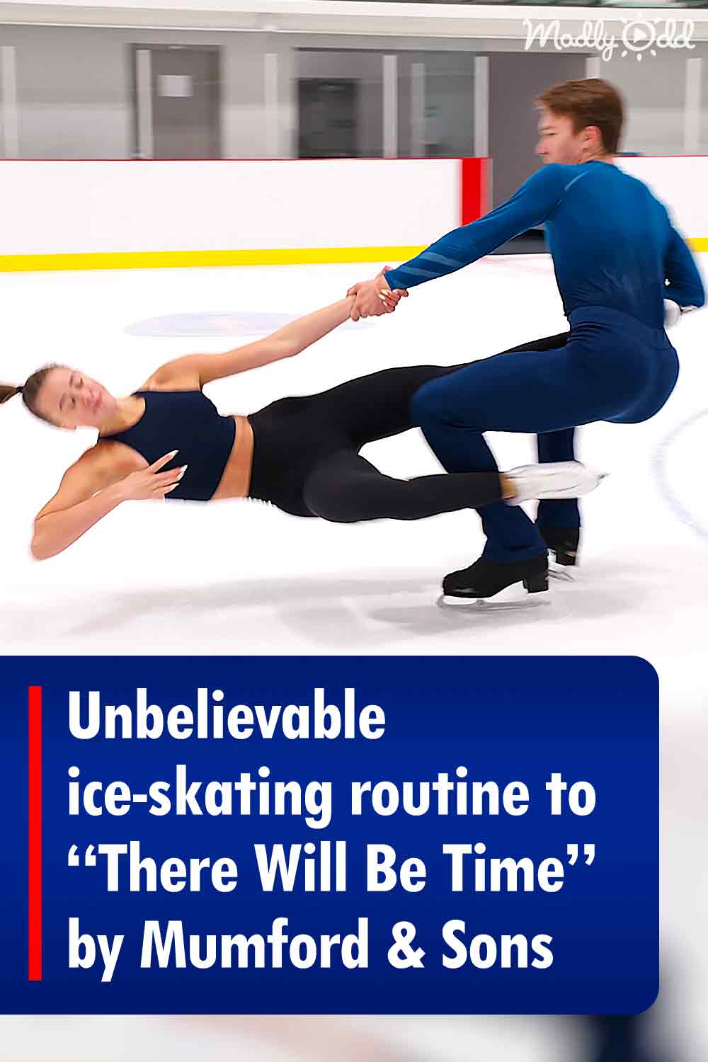 Unbelievable ice-skating routine to “There Will Be Time” by Mumford & Sons