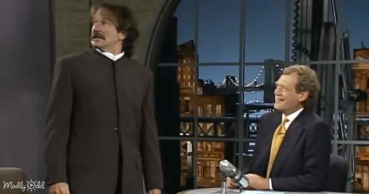 Robin Williams and David Letterman