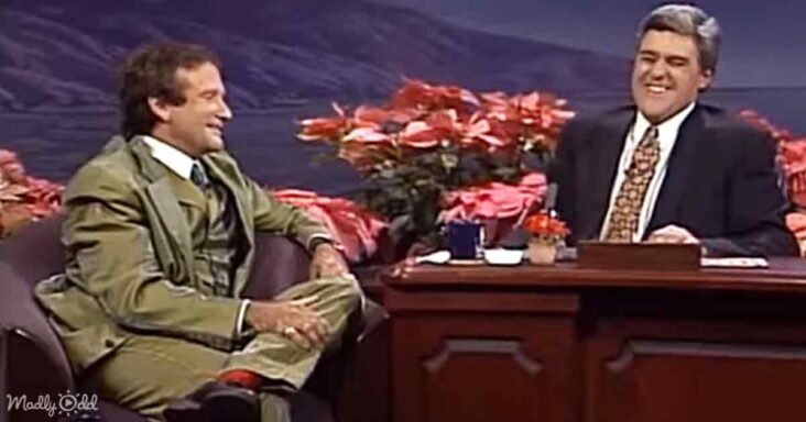 Robin Williams and Jay Leno
