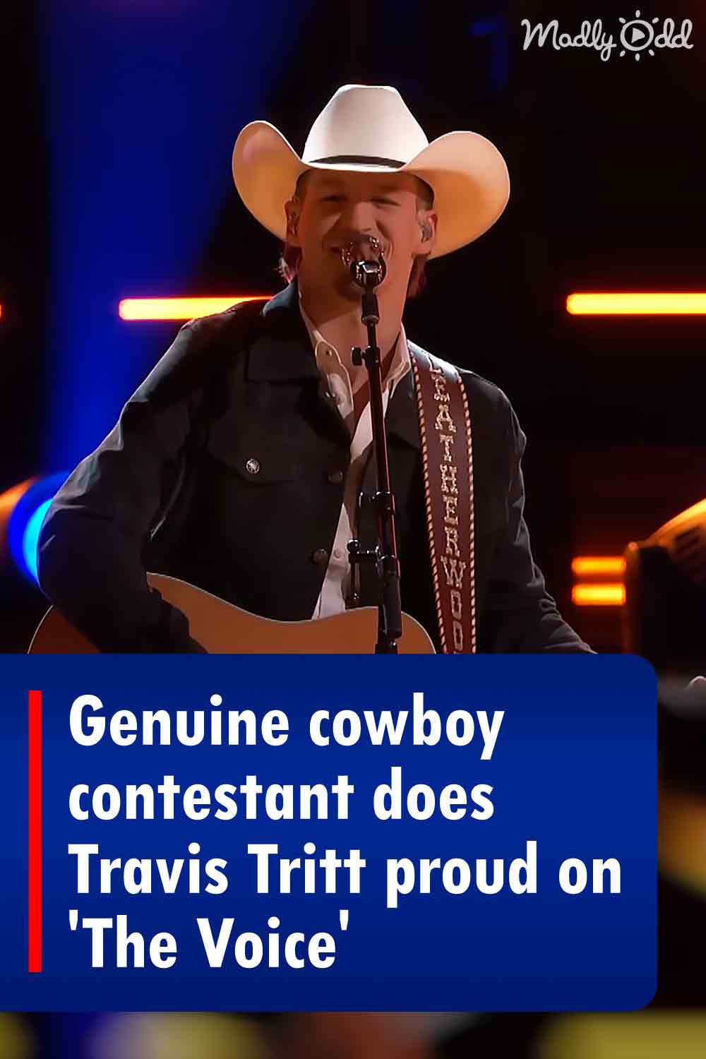 Genuine cowboy contestant does Travis Tritt proud on \'The Voice\'