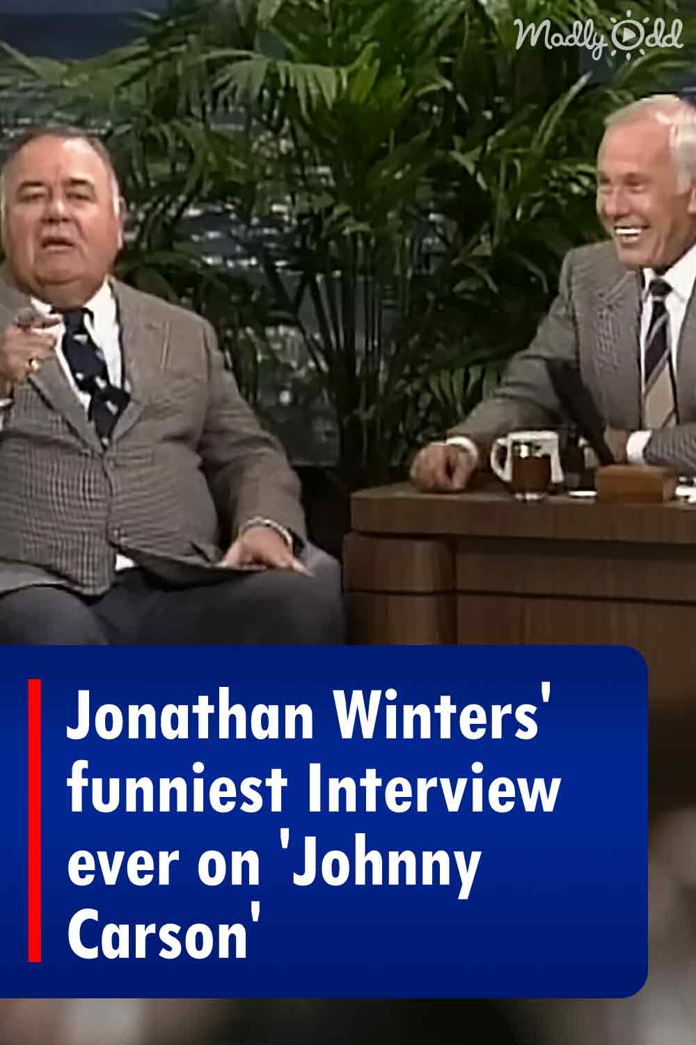 Jonathan Winters\' funniest Interview ever on \'Johnny Carson\'