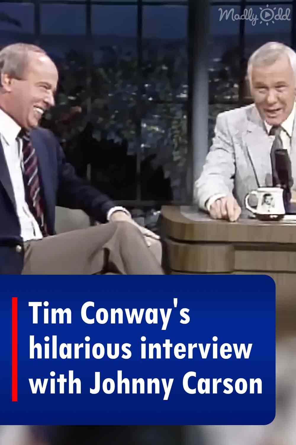 Tim Conway’s hilarious interview with Johnny Carson - Madly Odd!