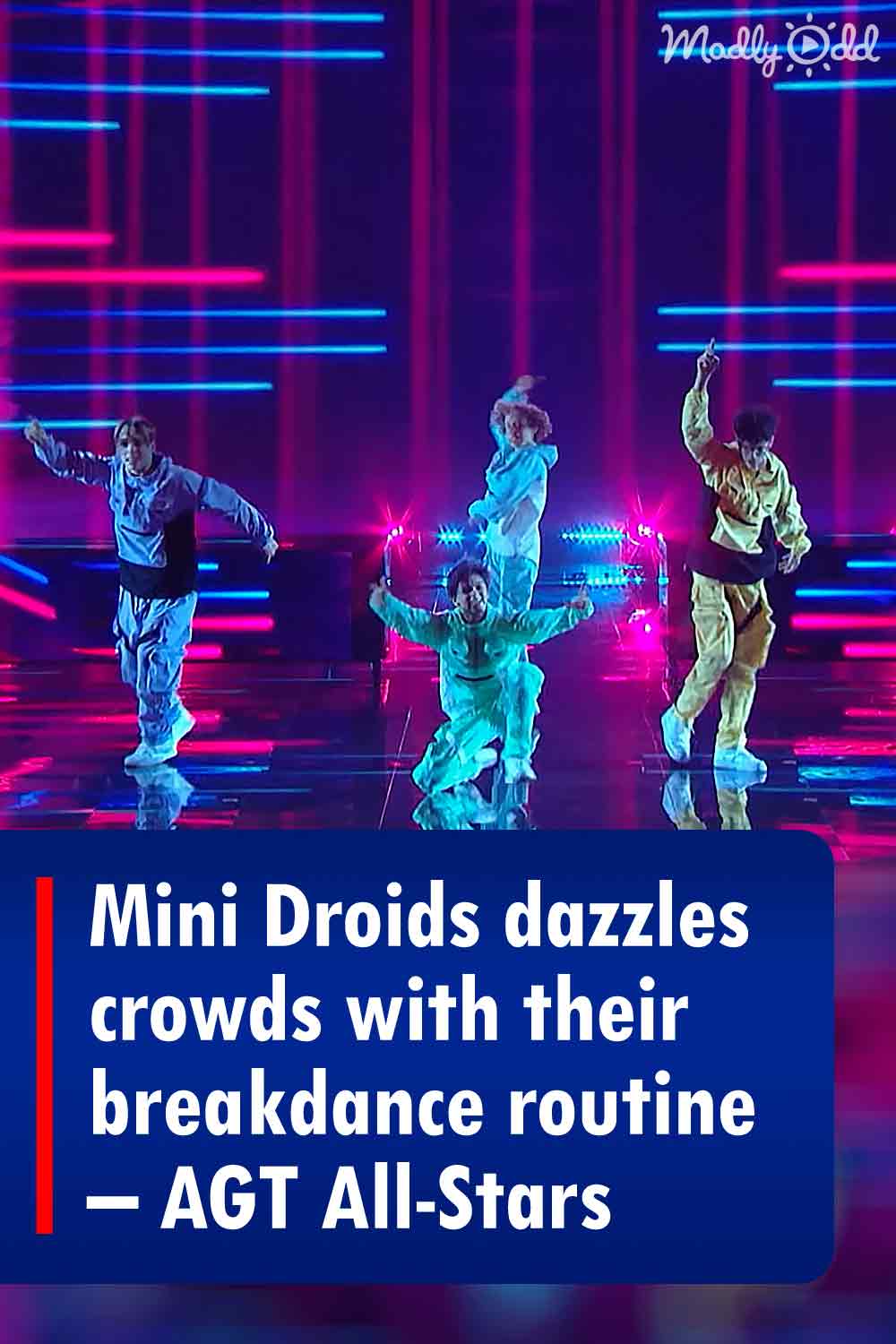 Mini Droids dazzles crowds with their breakdance routine – AGT All-Stars