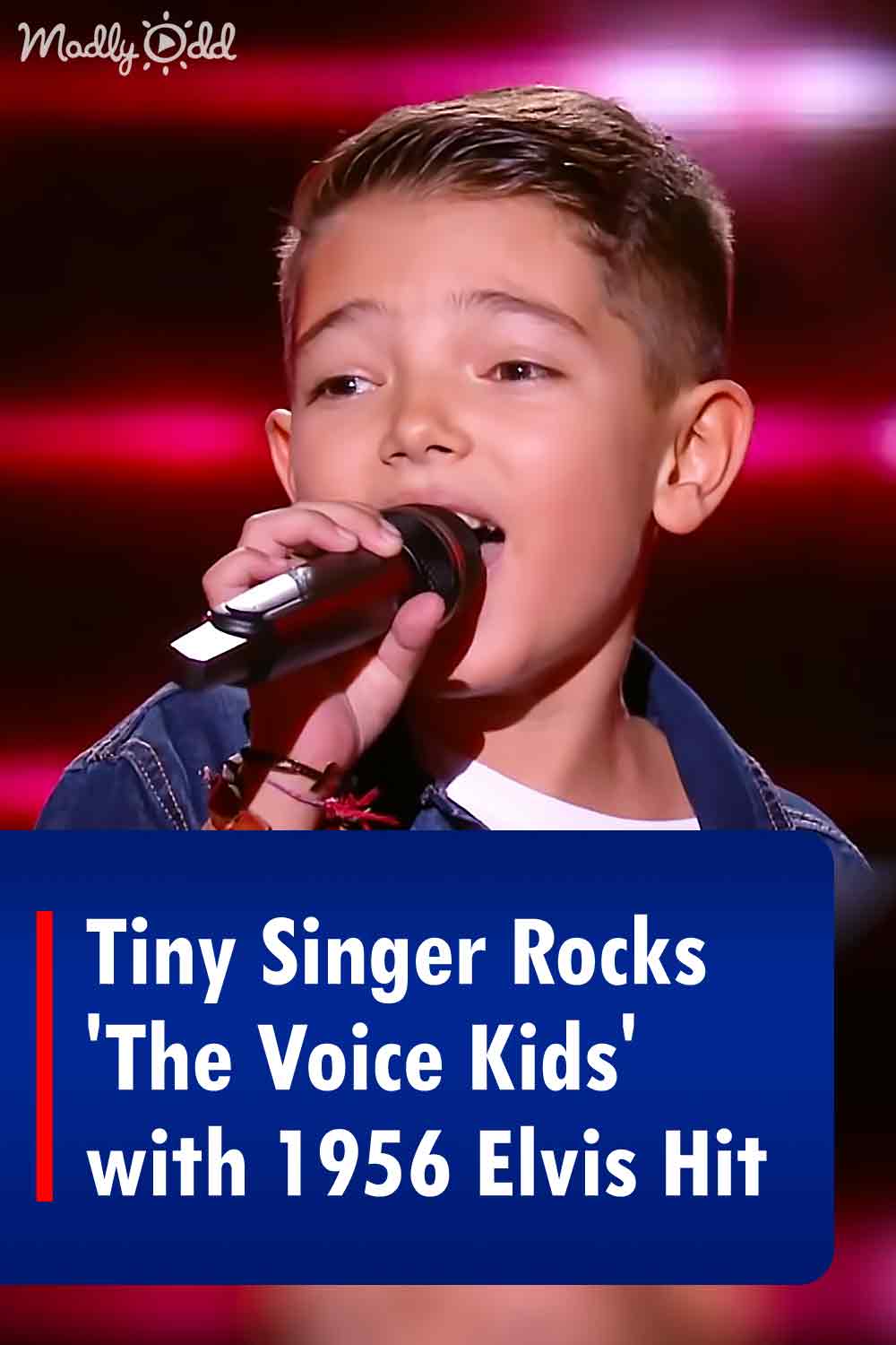Tiny Singer Rocks \'The Voice Kids\' with 1956 Elvis Hit