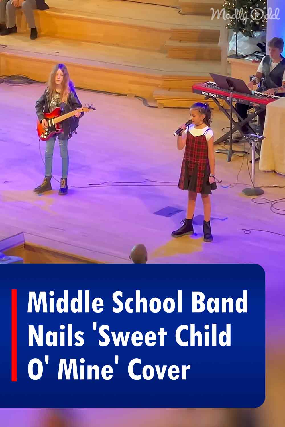 Middle School Band Nails \'Sweet Child O\' Mine\' Cover