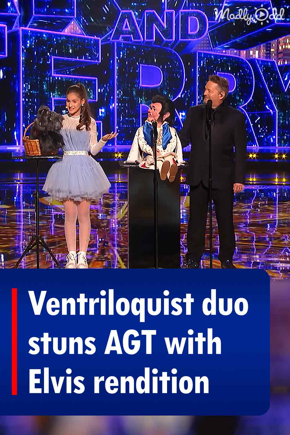 Ventriloquist duo stuns AGT with Elvis rendition