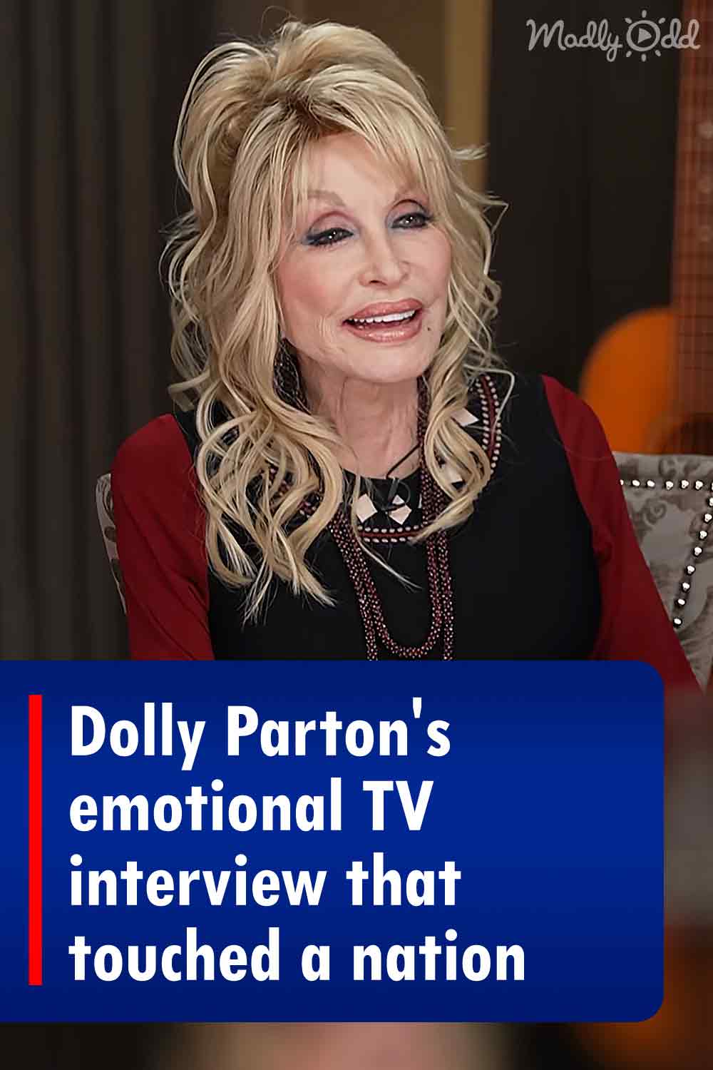 Dolly Parton\'s emotional TV interview that touched a nation