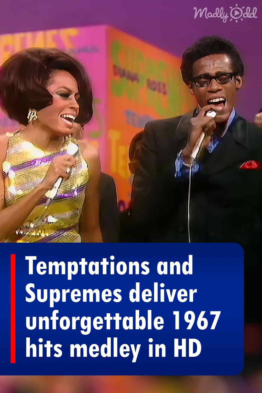 Temptations and Supremes deliver unforgettable 1967 hits medley in HD