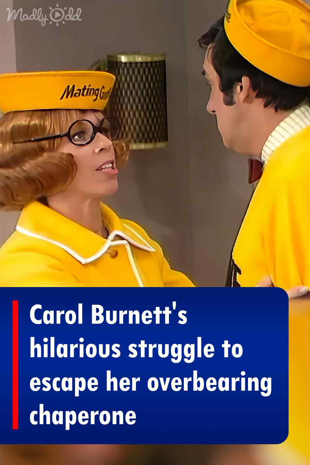 Carol Burnett\'s hilarious struggle to escape her overbearing chaperone