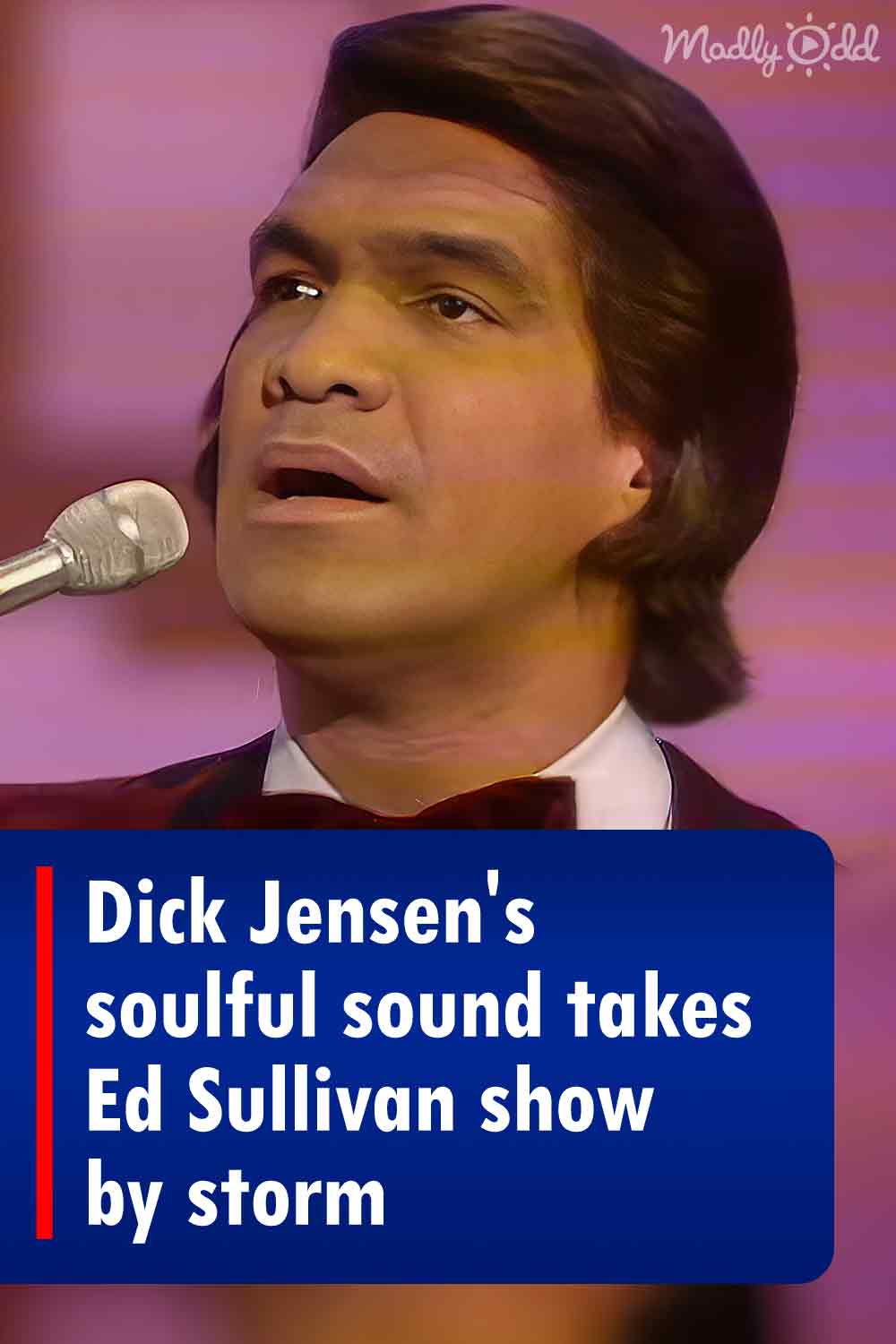 Dick Jensen\'s soulful sound takes Ed Sullivan show by storm