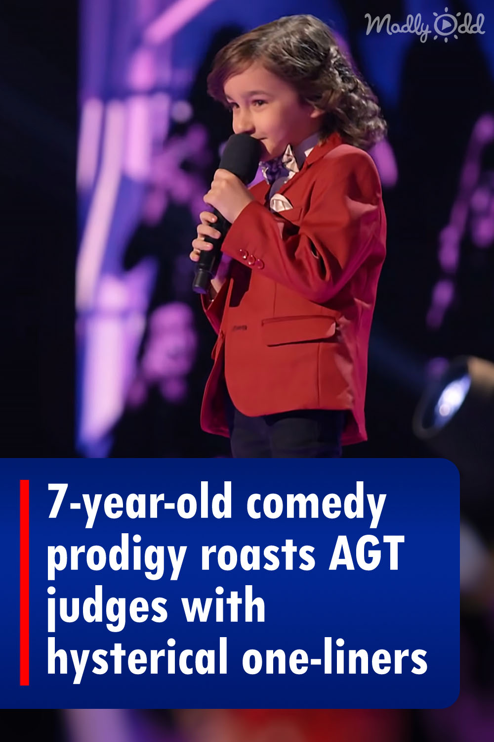 7-year-old comedy prodigy roasts AGT judges with hysterical one-liners