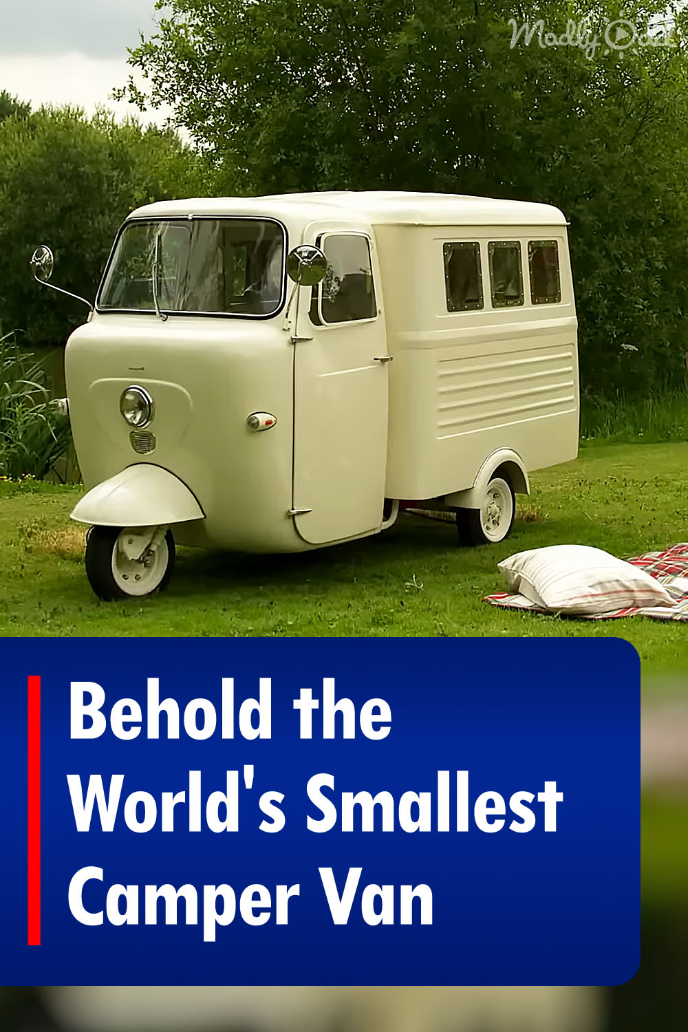 Behold the World\'s Smallest Camper Van