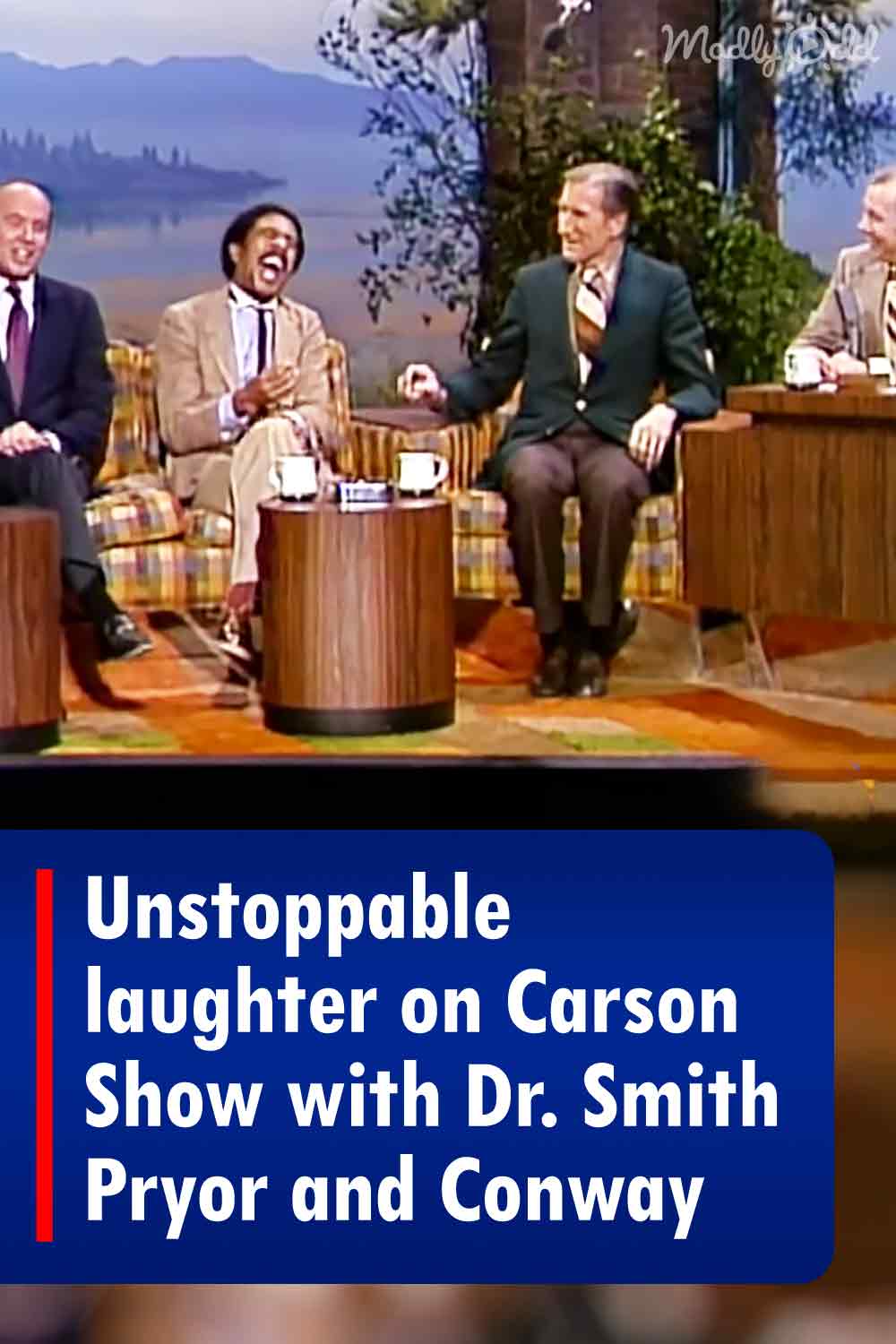 Unstoppable laughter on Carson Show with Dr. Smith Pryor and Conway